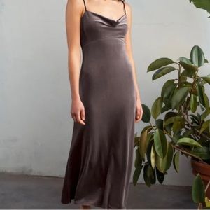 NWT Jenny Yoo Saba Velvet Midi Dress